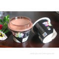 5oz White Disposable Dessert Cups , Plastic Yogurt Cups 160